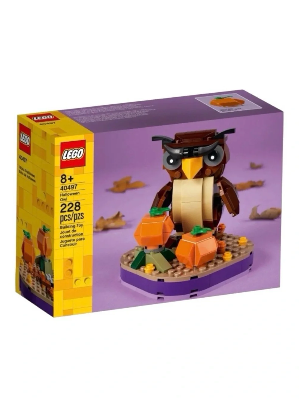 LEGO‎ 40497 Fall Owl & Pumpkins Retired Halloween Autumn Set New Sealed